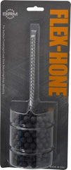 Brush Research Mfg. - 2-1/2" Bore Diam, 120 Grit, Silicon Carbide Flexible Hone - Fine, 8" OAL - Exact Tool & Supply