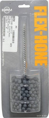 Brush Research Mfg. - 2-1/2" Bore Diam, 320 Grit, Silicon Carbide Flexible Hone - Extra Fine, 8" OAL - Exact Tool & Supply