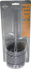 Brush Research Mfg. - 3" Bore Diam, 240 Grit, Silicon Carbide Flexible Hone - Extra Fine, 8" OAL - Exact Tool & Supply