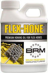 Brush Research Mfg. - 1/2 Pt Buffing & Polishing Compound - Amber, Use on Metal - Exact Tool & Supply