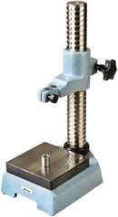 Mitutoyo - Cast Iron, Comparator Gage Stand - 464mm High, 150mm Base Length x 150mm Base Width x 64mm Base Height, Includes Holder - Exact Tool & Supply