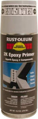 Rust-Oleum - 13.2 oz Primer Gray Spray Paint - 8 to 12 Sq Ft Coverage, Quick Drying - Exact Tool & Supply