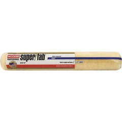 Wooster Brush - 1/2" Nap, 18" Wide Paint Roller - Semi-Rough Texture, Synthetic Knit - Exact Tool & Supply