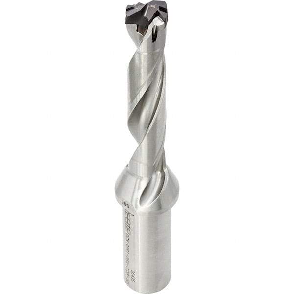 Iscar - 1-1/16 to 1.098" Diam, 3xD, 3.19" Max Depth, 1-1/2" Shank Diam, 7.57" OAL, Replaceable Tip Drill - ICK, ICM, ICP Insert, 27 Seat Size, DCN Toolholder, Series SumoCham - Exact Tool & Supply
