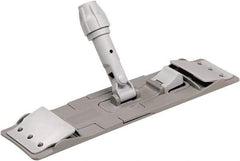 Unger - 16" Long x 4" Wide Plastic Dust Mop Frame - Gray, Threaded - Exact Tool & Supply