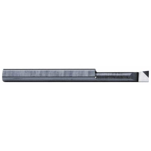 Scientific Cutting Tools - 0.16" Min Bore Diam, 1/2" Max Bore Depth, 3/16 Shank Diam, Corner Radius Boring Bar - Exact Tool & Supply