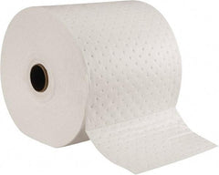 Brady SPC Sorbents - 24 Gal Capacity per Package, Oil Only Roll - 150' Long x 15" Wide, Polypropylene - Exact Tool & Supply