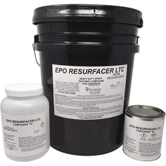 Made in USA - 50 Lb Concrete Repair/Resurfacing - Medium Gray, 25 Sq Ft Coverage, Epoxy Resin - Exact Tool & Supply