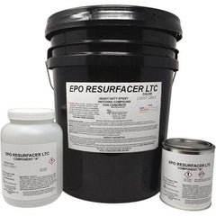 Made in USA - 50 Lb Concrete Repair/Resurfacing - Light Gray, 25 Sq Ft Coverage, Epoxy Resin - Exact Tool & Supply