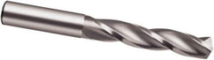 Guhring - 20mm 150° Solid Carbide Jobber Drill - Bright Finish, Right Hand Cut, Spiral Flute, 131mm OAL, Faceted Point - Exact Tool & Supply