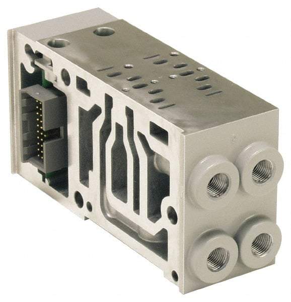 Parker - 1/4" NPT Port, For HA Solenoid Valves, Aluminum Solenoid Valve - 145 Max PSI, Buna-N Seal - Exact Tool & Supply