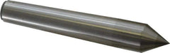 Made in USA - Carbide-Tipped Alloy Steel Standard Point Solid Dead Center - Jarno 8 Taper, 6" OAL - Exact Tool & Supply