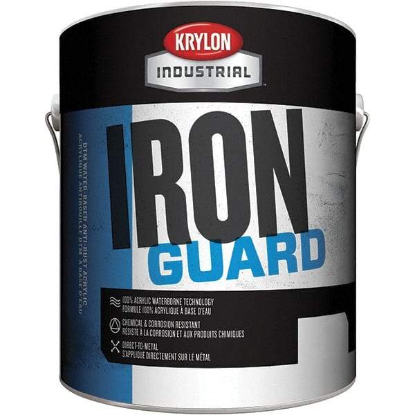 Krylon - 1 Gal Gloss Black Acrylic Enamel - Direct to Metal - Exact Tool & Supply
