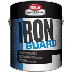 Krylon - 1 Gal Gloss Black Acrylic Enamel - Direct to Metal - Exact Tool & Supply