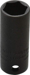 Proto - 3/8" Drive 13mm Deep Thin Wall Impact Socket - 6 Points, 2" OAL - Exact Tool & Supply