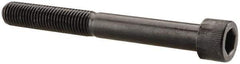 Made in USA - 5/16-24 UNF Hex Socket Drive, Socket Cap Screw - Alloy Steel, Black Oxide Finish, Partially Threaded, 2-3/4" Length Under Head - Exact Tool & Supply