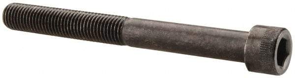 Made in USA - 5/16-24 UNF Hex Socket Drive, Socket Cap Screw - Alloy Steel, Black Oxide Finish, Partially Threaded, 3" Length Under Head - Exact Tool & Supply