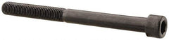Made in USA - 5/16-24 UNF Hex Socket Drive, Socket Cap Screw - Alloy Steel, Black Oxide Finish, Partially Threaded, 3-1/2" Length Under Head - Exact Tool & Supply