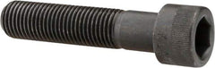 Made in USA - 7/16-20 UNF Hex Socket Drive, Socket Cap Screw - Alloy Steel, Black Oxide Finish, Partially Threaded, 2" Length Under Head - Exact Tool & Supply