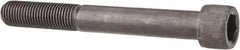Made in USA - 7/16-20 UNF Hex Socket Drive, Socket Cap Screw - Alloy Steel, Black Oxide Finish, Partially Threaded, 3-1/2" Length Under Head - Exact Tool & Supply