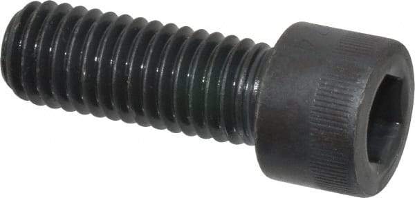 Made in USA - 1/2-13 UNC Hex Socket Drive, Socket Cap Screw - Alloy Steel, Black Oxide Finish, Fully Threaded, 1-3/8" Length Under Head - Exact Tool & Supply