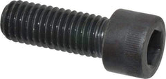 Made in USA - 1/2-13 UNC Hex Socket Drive, Socket Cap Screw - Alloy Steel, Black Oxide Finish, Fully Threaded, 1-3/8" Length Under Head - Exact Tool & Supply