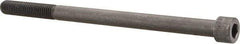 Made in USA - 1/2-13 UNC Hex Socket Drive, Socket Cap Screw - Alloy Steel, Black Oxide Finish, Partially Threaded, 8" Length Under Head - Exact Tool & Supply
