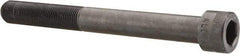 Made in USA - 5/8-18 UNF Hex Socket Drive, Socket Cap Screw - Alloy Steel, Black Oxide Finish, Partially Threaded, 6" Length Under Head - Exact Tool & Supply