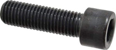 Made in USA - 3/4-10 UNC Hex Socket Drive, Socket Cap Screw - Alloy Steel, Black Oxide Finish, Fully Threaded, 2-1/2" Length Under Head - Exact Tool & Supply