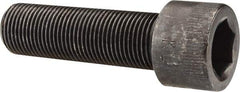 Made in USA - 3/4-16 UNF Hex Socket Drive, Socket Cap Screw - Alloy Steel, Black Oxide Finish, Fully Threaded, 2-1/2" Length Under Head - Exact Tool & Supply