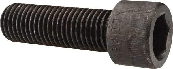 Made in USA - 7/8-9 UNC Hex Socket Drive, Socket Cap Screw - Alloy Steel, Black Oxide Finish, Fully Threaded, 2-3/4" Length Under Head - Exact Tool & Supply