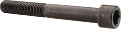 Made in USA - 7/8-9 UNC Hex Socket Drive, Socket Cap Screw - Alloy Steel, Black Oxide Finish, Partially Threaded, 7" Length Under Head - Exact Tool & Supply