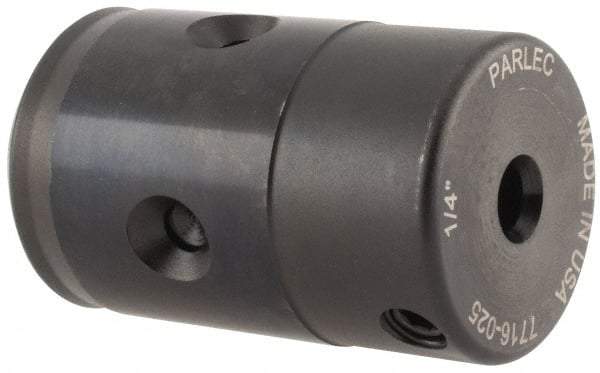 Parlec - 0.225" Tap Shank Diam, 0.191" Tap Square Size, 1/4" Tap, - 0.7" Projection, 1-1/4" Shank OD, Series Numertap 770 - Exact Tool & Supply