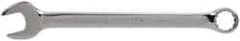 Paramount - 22mm 12 Point Combination Wrench - 11-19/32" OAL, Chrome Vanadium Steel, Polished Finish - Exact Tool & Supply