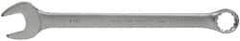 Paramount - 1-1/8" 12 Point Combination Wrench - 15-1/2" OAL, Chrome Vanadium Steel, Satin Finish - Exact Tool & Supply