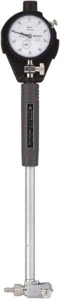 Mitutoyo - 11 Anvil, 50" to 150" Dial Bore Gage - 0.01mm Graduation, 15" Gage, Carbide Anvil - Exact Tool & Supply
