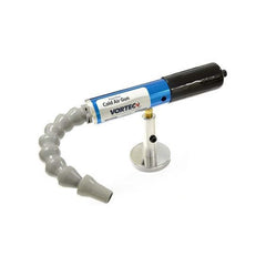 Vortec - Cold Air Coolant Systems; Type: Frost Free Cold Air Gun System ; Air Capacity (BTU/Hr): 2500 ; Hose Length (Inch): 9 ; Hose Inside Diameter (Inch): 3/8 ; Number of Outlets: 1.000 ; Tank/Unit Length (Inch): 10-5/8 - Exact Tool & Supply