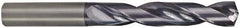 M.A. Ford - 8.9mm 142° Solid Carbide Jobber Drill - ALtima Finish, Right Hand Cut, Spiral Flute, Straight Shank, 103mm OAL - Exact Tool & Supply
