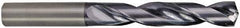 M.A. Ford - 7.2mm 142° Solid Carbide Jobber Drill - ALtima Finish, Right Hand Cut, Spiral Flute, Straight Shank, 91mm OAL - Exact Tool & Supply