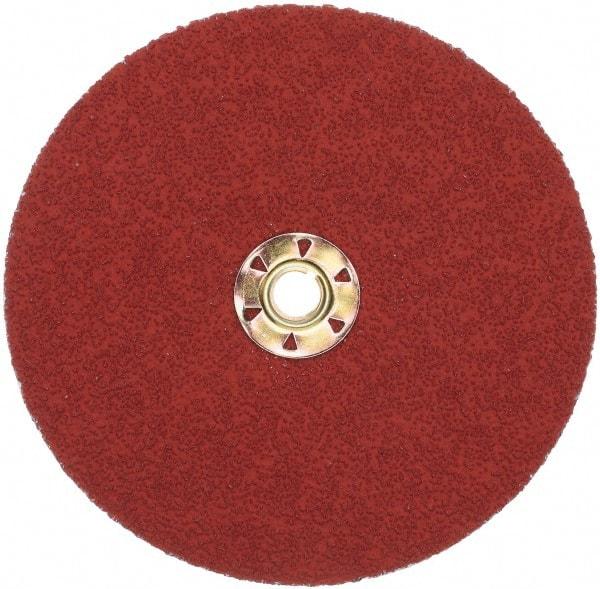 3M - 7" Diam 36 Grit Fiber Disc - Very Coarse Grade, Ceramic, 8,600 Max RPM, Series 987C - Exact Tool & Supply