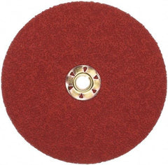 3M - 7" Diam 36 Grit Fiber Disc - Very Coarse Grade, Ceramic, 8,600 Max RPM, Series 987C - Exact Tool & Supply
