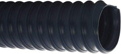 Flexaust - 4" ID, 29 Hg Vac Rating, 20 psi, PVC Vacuum & Duct Hose - 50' Long, Blue, 4.42" Bend Radius, 20 to 160°F - Exact Tool & Supply