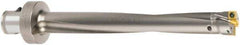 Komet - Series KUB Centron, 9xD, 80mm Diam Modular Connection Shank, Drill Body - V47 Toolholder, 63.5mm Nose Diam, 640mm OAL, Through Coolant - Exact Tool & Supply