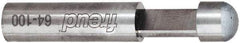 Freud - 1/4" Cut Diam, 3/8" Length of Cut, 1 Flute Flush Trim Edge Profile Router Bit - Solid Carbide, 1/4" Shank Diam, 1-1/2" OAL, Piloted, Proprietary Coating - Exact Tool & Supply
