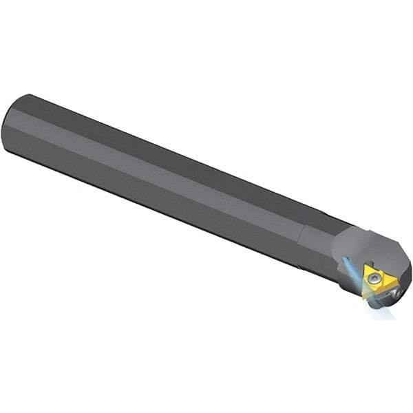 Vargus - Internal Thread, Left Hand Cut, 1-1/2" Shank Width x 1.34" Shank Height Indexable Threading Toolholder - 12" OAL, 5UI Insert Compatibility, AVRC Toolholder, Series U Style - Exact Tool & Supply