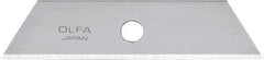 Olfa - 10 Piece Steel Safety Blade - 2-7/8" OAL - Exact Tool & Supply