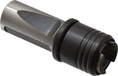 Bilz - 1" Straight Shank Diam Rigid Tapping Adapter - #0 to 9/16" Tap Capacity, 1.457" Projection, Size 1 Adapter, Quick Change, Through Coolant - Exact Tool & Supply