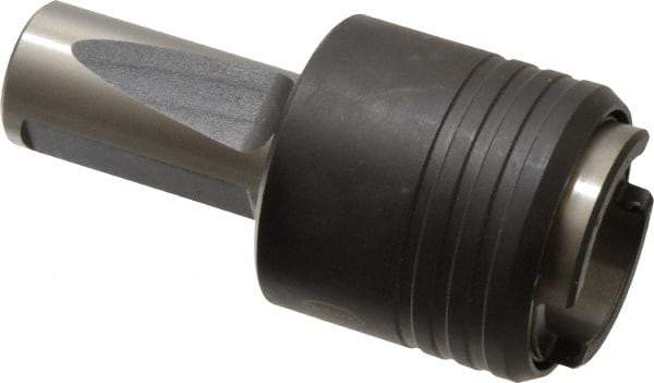 Bilz - 1" Straight Shank Diam Rigid Tapping Adapter - 1/4 to 7/8" Tap Capacity, 2.126" Projection, Size 2 Adapter, Quick Change, Through Coolant - Exact Tool & Supply