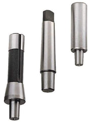 Phase II - 2MT Shank, JT4 Mount Taper, Drill Chuck Arbor - Morse Taper Shank, Jacobs Taper Mount - Exact Tool & Supply