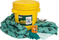 Brady SPC Sorbents - 15 Gal Capacity Hazardous Materials Spill Kit - 20 Gal Polyethylene Lab Pack - Exact Tool & Supply